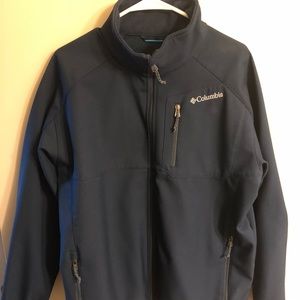 Columbia omnishield fleece lined soft shell jacket